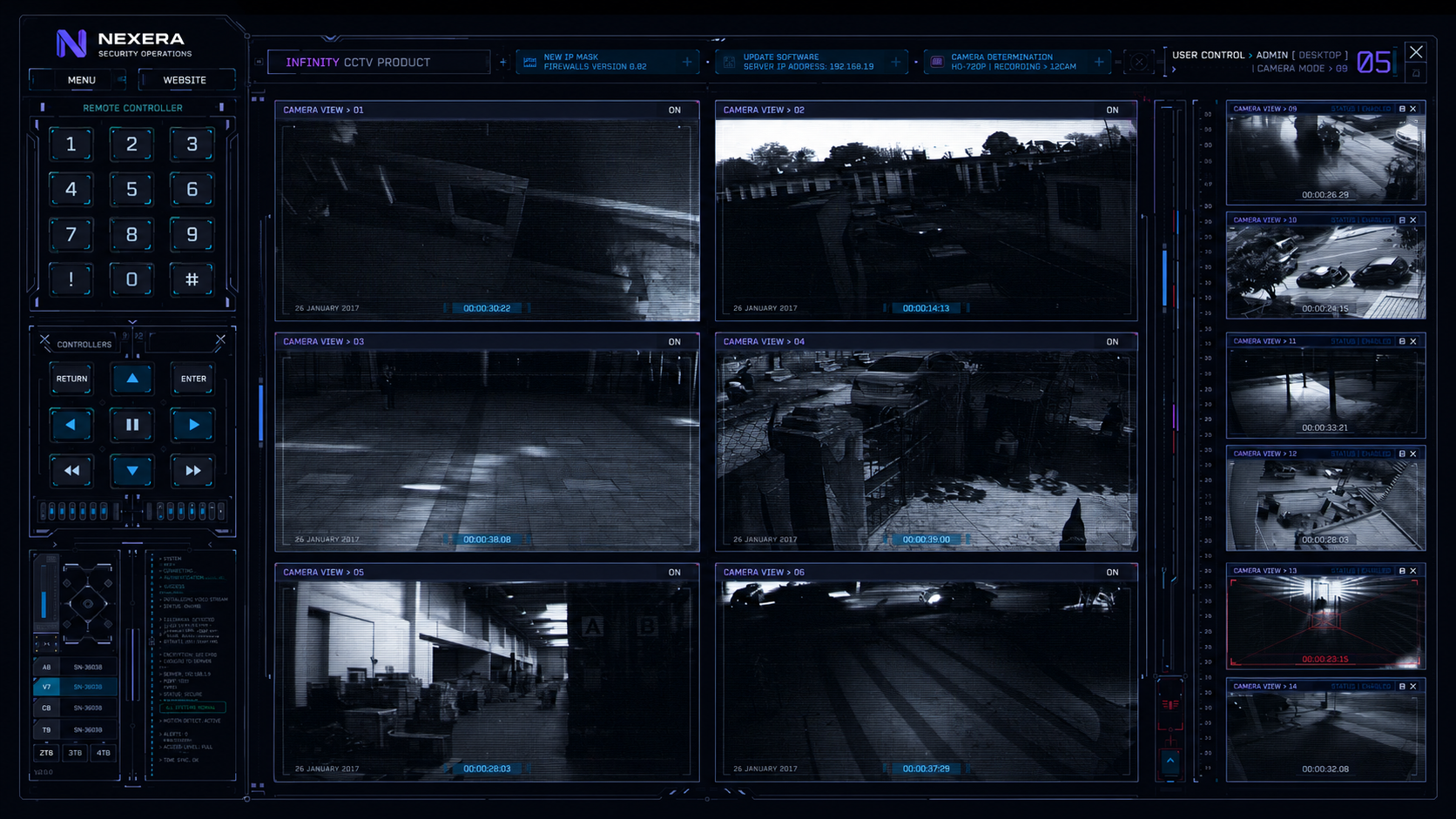 CCTV incident and reporting dashboard